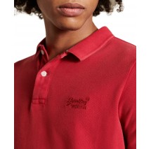 SUPERDRY POLO T-SHIRT M1110252A ΜΠΛΟΥΖΑ ΑΝΔΡΙΚΗ RED