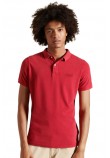 ΜΠΛΟΥΖΑ POLO ΜΠΛΟΥΖΑ ΑΝΔΡΙΚΗ  SUPERDRY RED