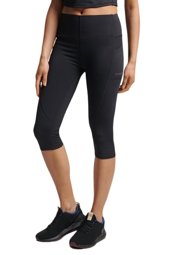 ΚΟΛΑΝ SPORT RUN CROPPED ΓΥΝΑΙΚΕΙΟ SUPERDRY BLACK