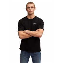 T-SHIRT  Κ/Μ ΑΝΔΡΙΚΟ DENHAM BLACK