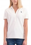 U.S POLO ASSN MYA 000164 EH03 POLO M/CORTA PACK  ΜΠΛΟΥΖΑ ΓΥΝΑΙΚΕΙΑ WHITE