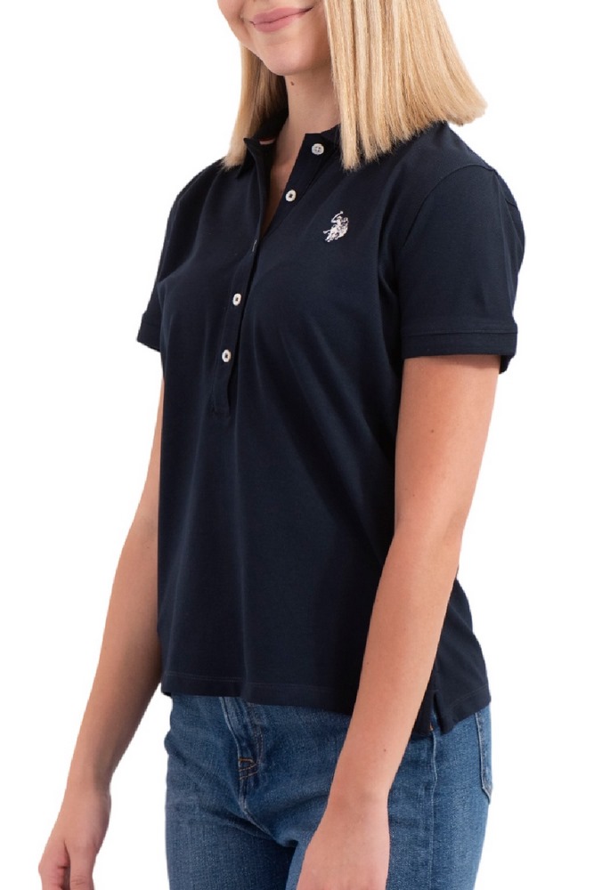 U.S POLO ASSN MYA 000164 EH03 POLO M/CORTA PACK  ΜΠΛΟΥΖΑ ΓΥΝΑΙΚΕΙΑ NAVY
