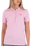 U.S POLO ASSN MYA 000164 EH03 POLO M/CORTA PACK  ΜΠΛΟΥΖΑ ΓΥΝΑΙΚΕΙΑ PINK