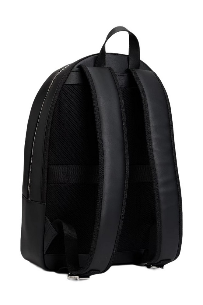 TOMMY HILFIGER WOVEN BACKPACK ΤΣΑΝΤΑ ΑΝΔΡΙΚΗ BLACK