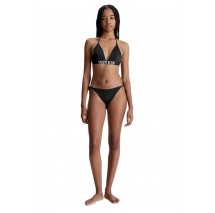 CALVIN KLEIN JEANS STRING SIDE TIE CHEEKY BIKINI ΜΑΓΙΟ ΓΥΝΑΙΚΕΙΟ BLACK