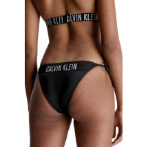 CALVIN KLEIN JEANS STRING SIDE TIE CHEEKY BIKINI ΜΑΓΙΟ ΓΥΝΑΙΚΕΙΟ BLACK