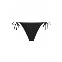 CALVIN KLEIN JEANS STRING SIDE TIE CHEEKY BIKINI ΜΑΓΙΟ ΓΥΝΑΙΚΕΙΟ BLACK