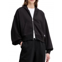 CALVIN KLEIN JEANS FRNCH TRRY BDG LG ΖΑΚΕΤΑ ΦΟΥΤΕΡ ΓΥΝΑΙΚΕΙΑ BLACK