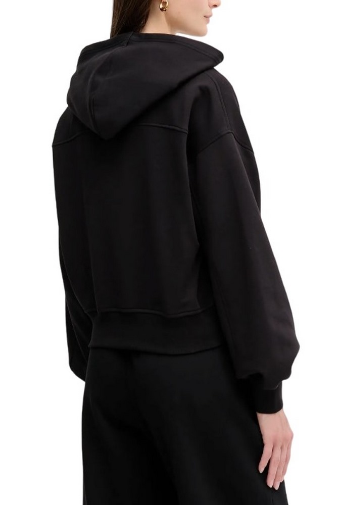 CALVIN KLEIN JEANS FRNCH TRRY BDG LG ΖΑΚΕΤΑ ΦΟΥΤΕΡ ΓΥΝΑΙΚΕΙΑ BLACK