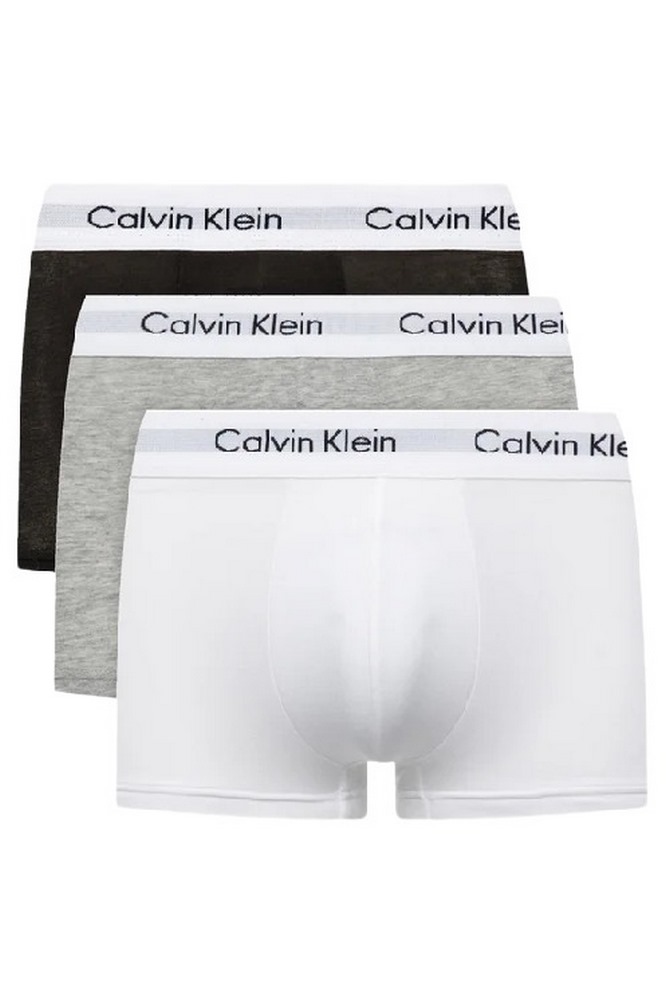 CALVIN KLEIN LOW RISE TRUNK 3PK ΕΣΩΡΟΥΧΟ ΑΝΔΡΙΚΟ WHITE