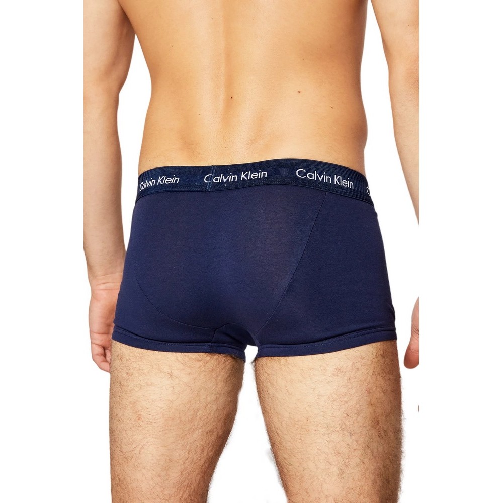 CALVIN KLEIN LOW RISE TRUNK 3PK MULTI