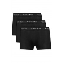 CALVIN KLEIN LOW RISE TRUNK 3PK BLACK/BLACK