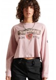 ΜΠΛΟΥΖΑ  Μ/Μ ΓΥΝΑΙΚΕΙΑ SUPERDRY PINK