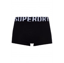 ΕΣΩΡΟΥΧΟ D1 SDRY TRUNK DUAL LOGO DOUBLE PACK ΑΝΔΡΙΚΟ SUPERDRY BLACK/WHITE