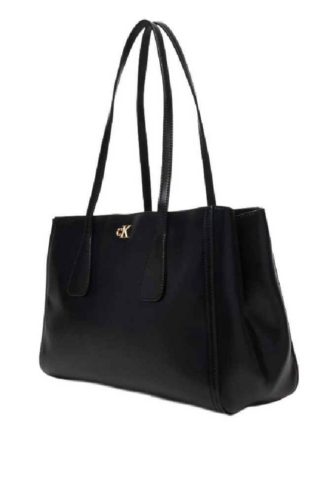 CALVIN KLEIN  MEDIUM WORK TOTE ΤΣΑΝΤΑ ΓΥΝΑΙΚΕΙΑ BLACK