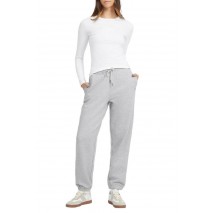 GUESS JEANS  LS CN SLIM LOGO EMB TEE ΜΠΛΟΥΖΑ ΓΥΝΑΙΚΕΙΑ WHITE