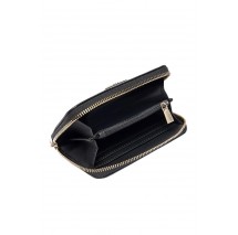 GUESS LAUREL II SLG MED ZIP AROUND ΠΟΡΤΟΦΟΛΙ ΓΥΝΑΙΚΕΙΟ BLACK