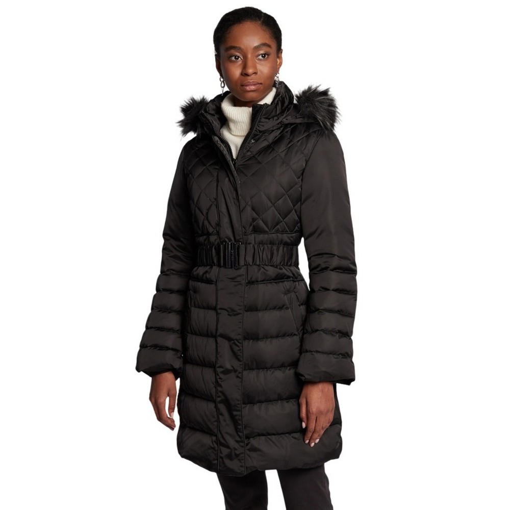 ΜΠΟΥΦΑΝ LOLIE DOWN JACKET ΓΥΝΑΙΚΕΙΟ GUESS BLACK