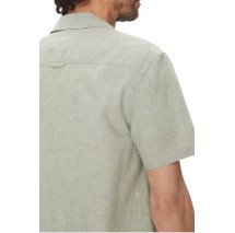 TOMMY JEANS LINEN BLEND CAMP SS EXT ΠΟΥΚΑΜΙΣΟ ΑΝΔΡΙΚΟ GREEN