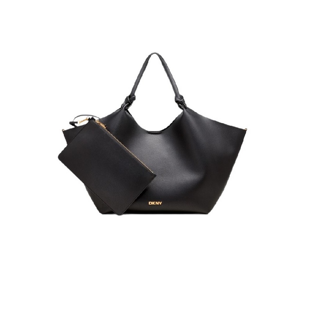 DKNY PAULA SHOPPER TOTE BAG R42BAE48 ΤΣΑΝΤΑ ΓΥΝΑΙΚΕΙΑ BLACK