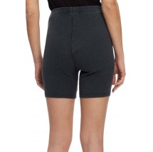 CALVIN KLEIN JEANS WASHED WOVEN LABEL RIB SHORTS ΚΟΛΑΝ  ΓΥΝΑΙΚΕΙΟ WASHED BLACK