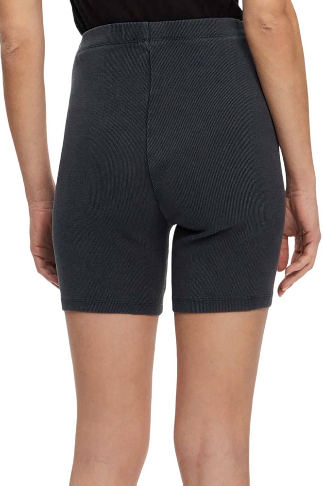 CALVIN KLEIN JEANS WASHED WOVEN LABEL RIB SHORTS ΚΟΛΑΝ  ΓΥΝΑΙΚΕΙΟ WASHED BLACK