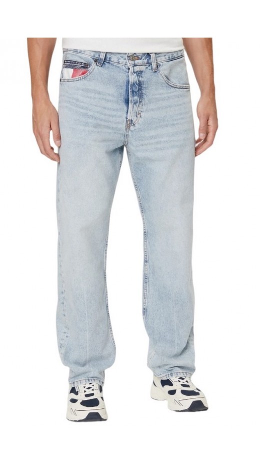 TOMMY JEANS OTIS REGULAR STR CBF RWB CI603 ΠΑΝΤΕΛΟΝΙ ΑΝΔΡΙΚΟ BLUΕ DENIM