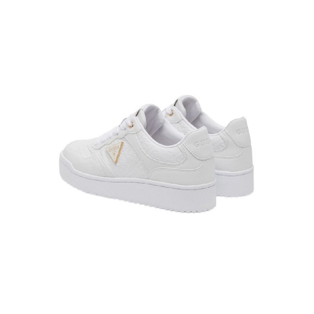 GUESS MIRAM6 FLJMI6FAL12 ΠΑΠΟΥΤΣΙ ΓΥΝΑΙΚΕΙΟ WHITE
