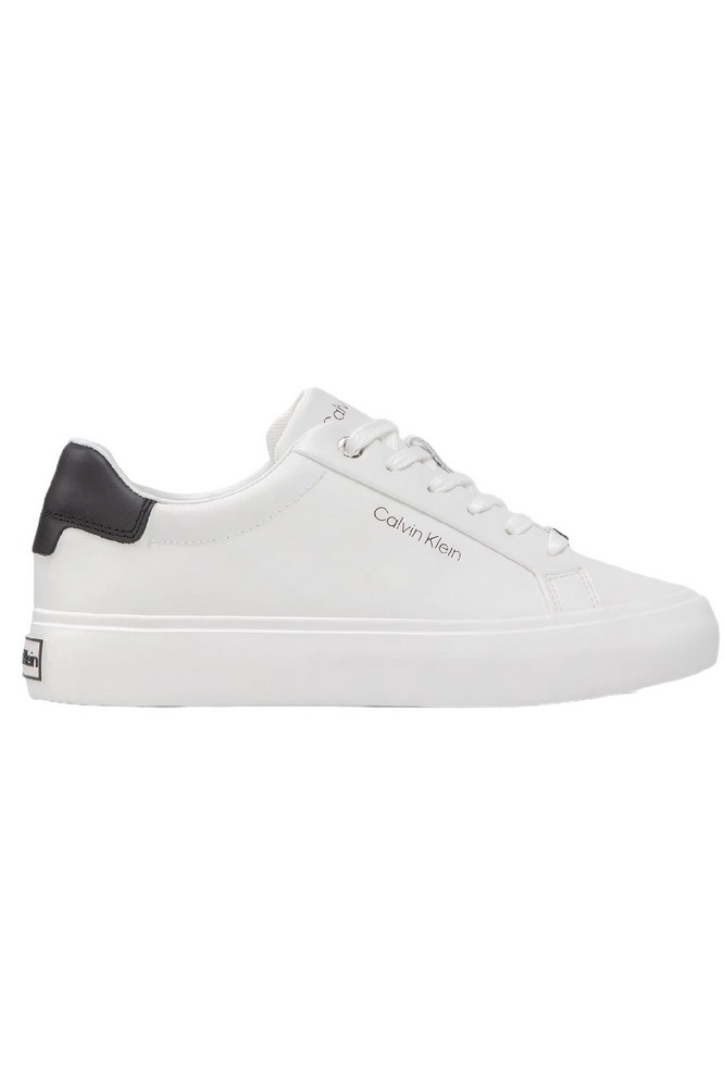 CALVIN KLEIN JEANS VULUC LACE UP-LTH ΠΑΠΟΥΤΣΙ ΓΥΝΑΙΚΕΙΟ WHITE