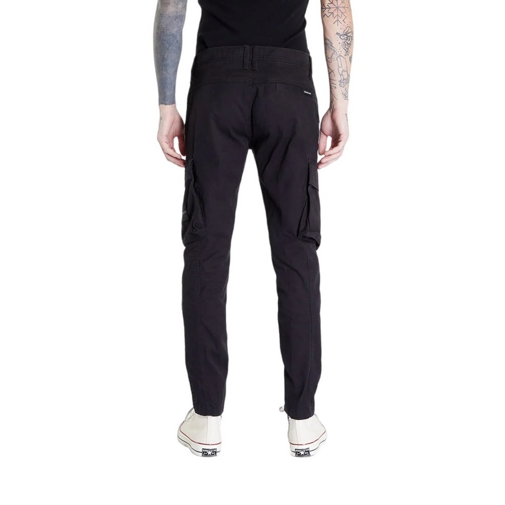 CALVIN KLEIN JEANS SKINNY WASHED CARGO PANT ΠΑΝΤΕΛΟΝΙ ΑΝΔΡΙΚΟ BLACK