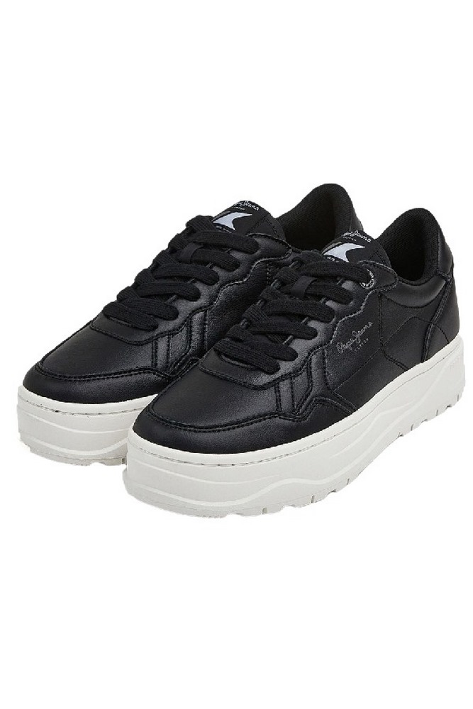 ΠΑΠΟΥΤΣΙ KORE BRITT W ΓΥΝΑΙΚΕΙΟ PEPE JEANS BLACK