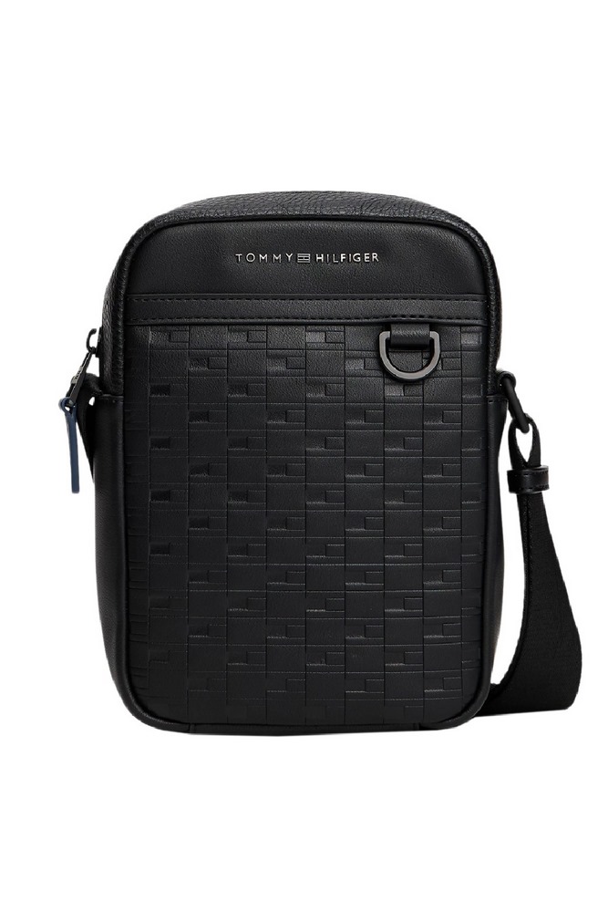 TOMMY HILFIGER MODERN MINI REPORTER ΤΣΑΝΤΑ ΑΝΔΡΙΚΗ BLACK