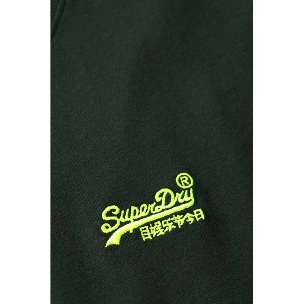 SUPERDRY D1 OVIN ESSENTIAL LOGO EMB TEE T-SHIRT ΜΠΛΟΥΖΑ ΑΝΔΡΙΚΗ FOREST GREEN