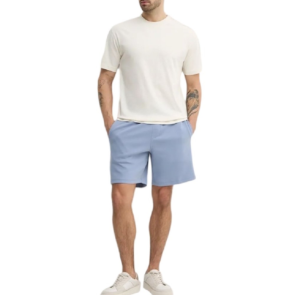 CALVIN KLEIN JEANS LOGO TAPE TEE T-SHIRT ΜΠΛΟΥΖΑ ΑΝΔΡΙΚΗ TOFU