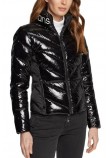 CALVIN KLEIN JEANS CHEVRON QUILT FITTED LW JACKET ΜΠΟΥΦΑΝ ΓΥΝΑΙΚΕΙΟ BLACK