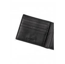 CALVIN KLEIN EMBLEM EMBOSS BILLFOLD W COIN ΠΟΡΤΟΦΟΛΙ ΑΝΔΡΙΚΟ BLACK