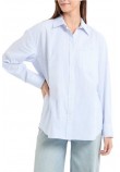 GUESS JEANS LS OVERSIZE POCKETS SHIRT ΠΟΥΚΑΜΙΣΟ ΓΥΝΑΙΚΕΙΟ CIEL