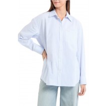 GUESS JEANS LS OVERSIZE POCKETS SHIRT ΠΟΥΚΑΜΙΣΟ ΓΥΝΑΙΚΕΙΟ CIEL
