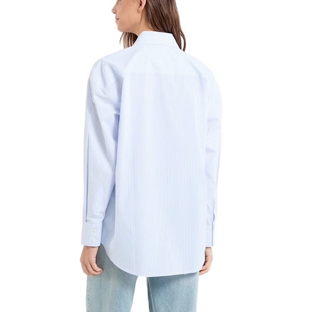 GUESS JEANS LS OVERSIZE POCKETS SHIRT ΠΟΥΚΑΜΙΣΟ ΓΥΝΑΙΚΕΙΟ CIEL