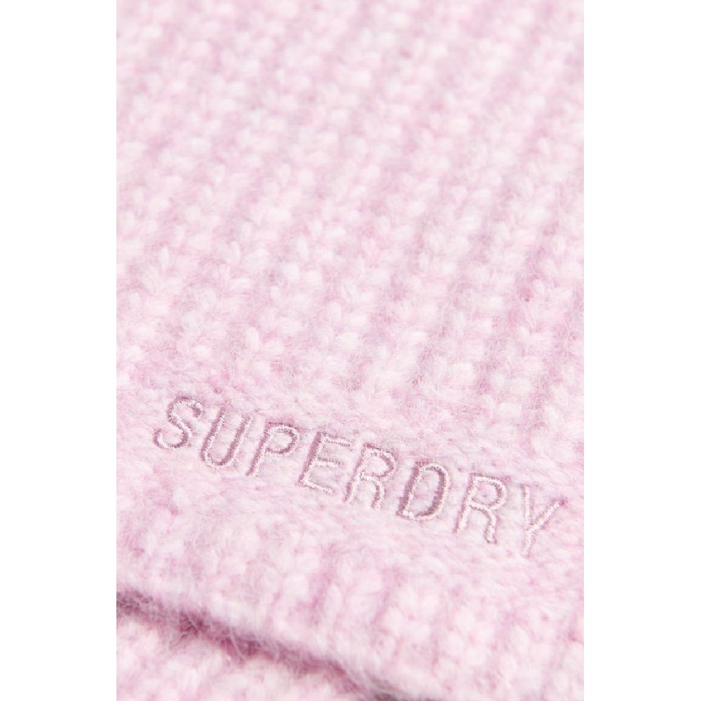 ΚΑΣΚΟΛ D2 VINTAGE RIBBED ΓΥΝΑΙΚΕΙΟ SUPERDRY LILA