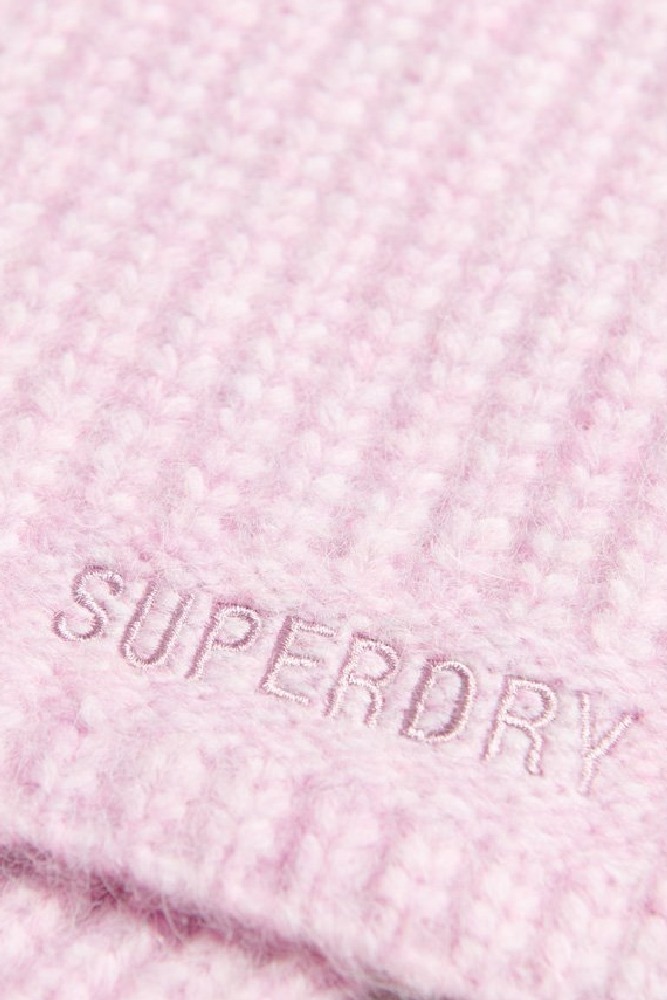 ΚΑΣΚΟΛ D2 VINTAGE RIBBED ΓΥΝΑΙΚΕΙΟ SUPERDRY LILA