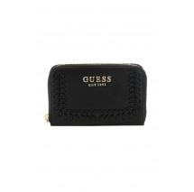 GUESS TATUM SLG MEDIUM ZIP AROUND ΠΟΡΤΟΦΟΛΙ ΓΥΝΑΙΚΕΙΟ BLACK