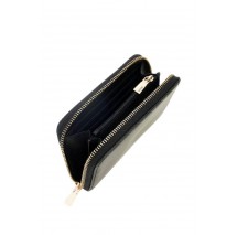 GUESS TATUM SLG MEDIUM ZIP AROUND ΠΟΡΤΟΦΟΛΙ ΓΥΝΑΙΚΕΙΟ BLACK