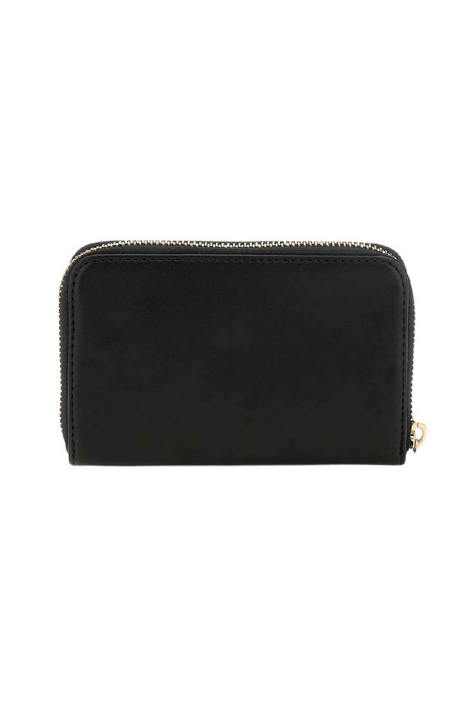 GUESS TATUM SLG MEDIUM ZIP AROUND ΠΟΡΤΟΦΟΛΙ ΓΥΝΑΙΚΕΙΟ BLACK