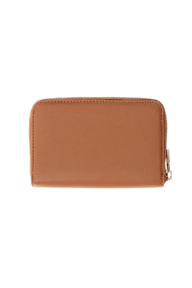 GUESS TATUM SLG MEDIUM ZIP AROUND ΠΟΡΤΟΦΟΛΙ ΓΥΝΑΙΚΕΙΟ CARAMEL