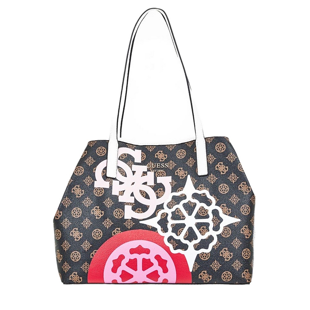 ΤΣΑΝΤΑ VIIKY MOCHA ΓΥΝΑΙΚΕΙΑ GUESS BROWN