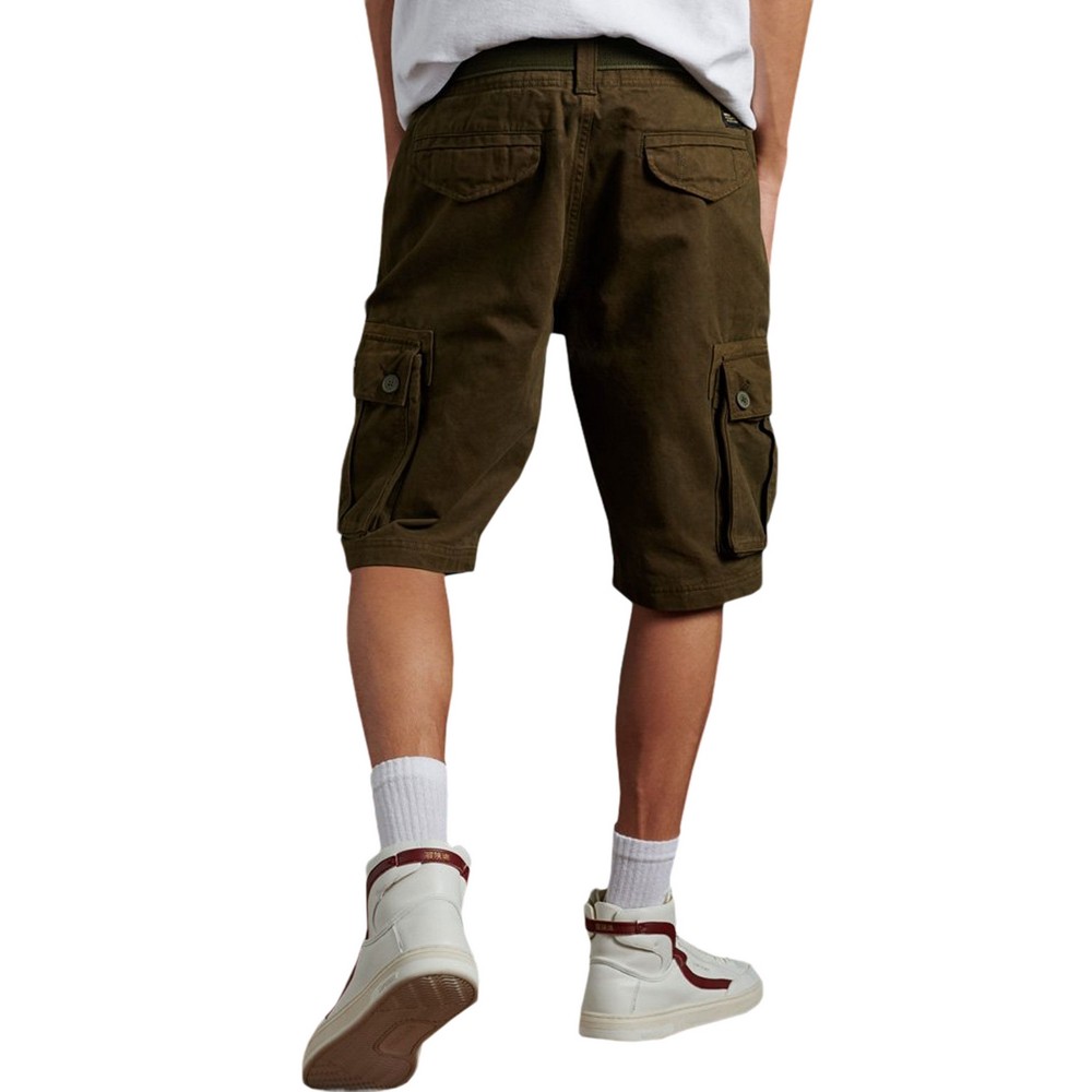 ΒΕΡΜΟΥΔΑ CARGO HEAVY SHORT ΑΝΔΡΙΚΗ SUPERDRY KHAKI