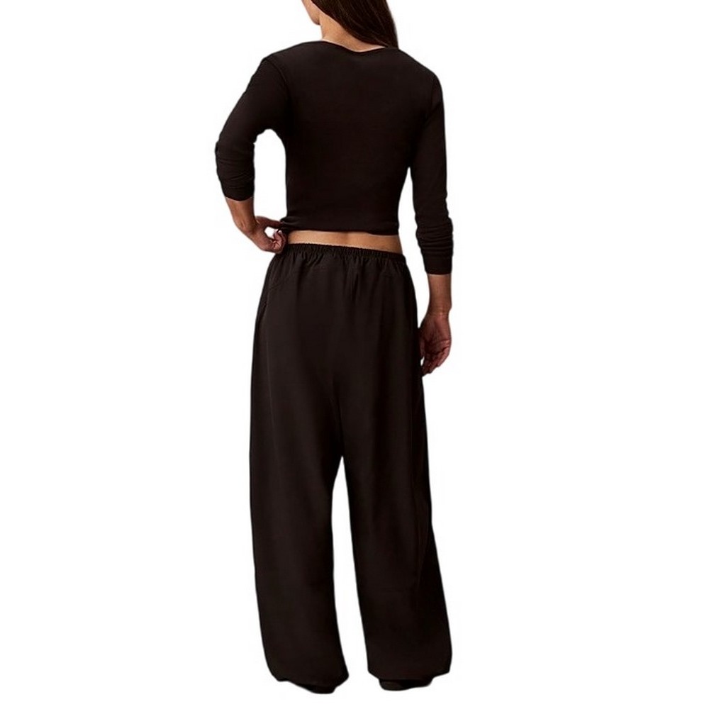 CALVIN KLEIN PERFORMANCE COMMUTER WOVEN PARACHUTE PANT ΦΟΡΜΑ ΠΑΝΤΕΛΟΝΙ ΓΥΝΑΙΚΕΙΟ BLACK