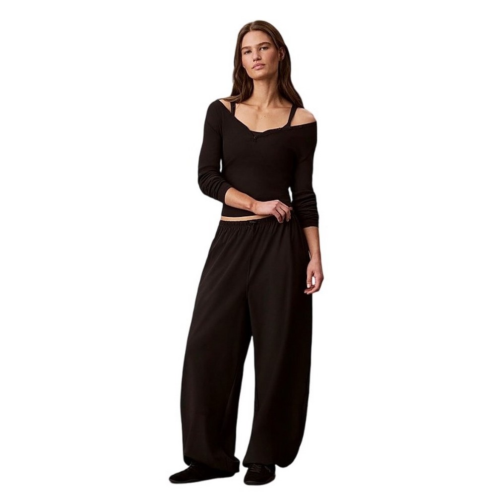 CALVIN KLEIN PERFORMANCE COMMUTER WOVEN PARACHUTE PANT ΦΟΡΜΑ ΠΑΝΤΕΛΟΝΙ ΓΥΝΑΙΚΕΙΟ BLACK