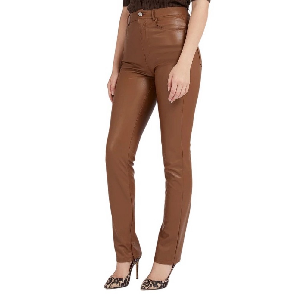 ΠΑΝΤΕΛΟΝΙ CAROLINE PANTS ΓΥΝΑΙΚΕΙΟ GUESS BROWN